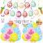 Easter Hanging Ceiling Decorations Egg Bunny Foil Swirls Easter Party Wall Decorations For Home Decor For Kids