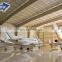 Qingdao Director corrugated steel structure aircraft hangar steel frame building