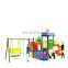 Wholesale galvanized indoor swing set playground equipment plastic slides for kids