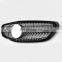 W205 Front grill for Mercedes benz  C class W205 with honeycomb radiator black Gypsophila style 2019+
