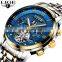 Low Moq Business Custom Logo Men Wrist Skeleton Tourbillon Automatic Luxury Wristwatch Mechanical Watches