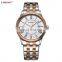 LONGBO 5096 Rose God Stainless Steel Band High Quality Newest Quartz Queen King Couple Watch