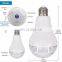 360 Degree LED CCTV Bulb Light 960P Wireless Panoramic Home Security Security WiFi CCTV Fisheye Camera Bulb Lamp