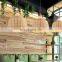 Modern Rattan Chandelier Garden Hotel Lantern Cafe Pendant Light New Creative Hanging Lamp For Restaurant Bar