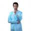 Isolation Anti Splash Plastic Paint Liquid Resistant Disposable Apron CPE Coat Gown for Dissection