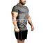 Muscle Fit Plain Sport T-shirts High Quality Quick Dry Men's Gym t shirt Men's T-Shirts Personalize your own tees