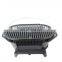 Custom portable bbq cast iron charcoal grill