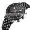Shenzhen Nibosi 2531 Erkek Kol Saati Private Label Black Chronographe Watches for Men Original