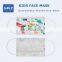 Breathable Medical Cartoon Design Bacterial Protective Disposable 3 Ply Surgical Face Mask For Kids manufacturer mask