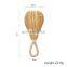 Best Price Rattan rattle baby boho, Toy For Kids Bohemian Toys hand bell Wholesale Supplier