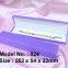 Multiple color Flocked box Plastic box for jewelry packing ring earring pendant cufflink key chain