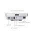 XT802C 48V POE Vending Machines Supermarket Mini Price Checker Smart Shopping Cart Touchable Android Price Checker