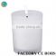 Wholesale clear white glass candle holder