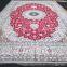12x18ft extrordinary large size red color handmade silk persian carpet for villa living room,hall luxury carpet
