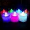 Bulk Flameless Tealight Candles, Waterproof LED Battery-Powered for Pubs & Outdoor Parties