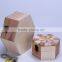 High space wooden jewelery box with mirror