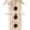 Christmas wooden bird house new design wooden bird house