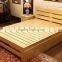 Solid wooden double bed with box,teak wood modern bed designs                        
                                                Quality Choice
