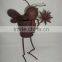 Iron art animal plant pot garden decoration