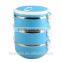 3 Tier Stainless Steel Lunch Box, Food Carrier, Food Container,3 Compartment Lunch Box Food Carrier Bento Box