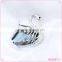 Elegant Metal Alloy Fashion Scarf Pin Hijab Swan Brooch Beautiful Brooch