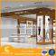 Good quality magnetic levitating bag and shoe store cabinet stand with leds shoe display rack