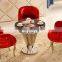 Modern fabric cafe chair and recreational chair