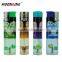 Cylinder Electronic Ignition Gas Refill Flame Cigarette Lighter With Inside Dice