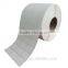 paper material blank white self adhesive label roll
