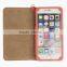 Two-Tone Color PU&Suede Case Smartphone for iPhone 6/6plus for Lady/Women/Female
