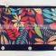 Osini hot design cutom flower printed fabrics 3-ring binder non-woven fabric zipper pencil pouch for girls & students