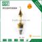 led candle SMD4014 C37 with Golden body,CE,EMC,RoHs IC driver
