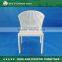 White Bistro Chairs Stacking Ourdoor Rattan Furniture