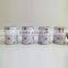 silvery scented tin candle/Metal tin candle/scented candle in tin box