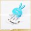 Cartoon rabbit 3 in 1 usb cable for Samsung/iPhone 4/5/6                        
                                                Quality Choice