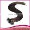 Virgin Brazilian U tip Indian temple hair extensions 100pure remy hair extension