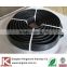 One channel roadway solid rubber cable tray for traffic