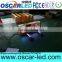 internet control waterproof p5 xxx outdoor led video taxi sign with GPS and installation bracket