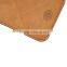 Tan cowhide genuine real leather cell phone pouch for men