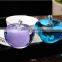 Crystal apple, decorative apples, glass crystal apple purple