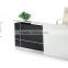 White and black MFC hotel reception desk