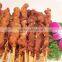 wooden food picking sticks with Logo