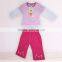 cotton Long sleeve T-shirt+jeans 2pcs wholesale kids clothes