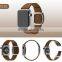 Original modern buckle band for apple watch smooth granada leather strap with magnetic closure innovative products for import