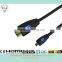HDMI 19pin A Male to D Male with Ethernet support 3D and 4K from 0.5-100m