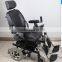 hospital medical comfortable unfolded electric wheel chair with footrest