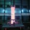 Pit type carburizing furnace vacuum and gas carburizing process can be used