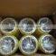 width45cm soft food packing/clear food grade plastic wrap/pvc cling film jumbo roll