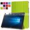 Folio book PU leather case for Galaxy Tab Pro S 12' with stand