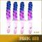 3tone Ombre Braiding Hair 64 PurplePinkBlue Jumbo Braids Hair Synthetic Box Braids Hair